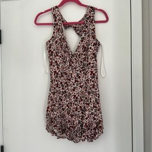 B Darlin fall floral mini dress